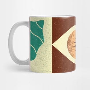 Abstract and Summery Pattern Mug